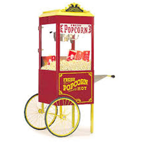 Pop Corn Machine Cart
